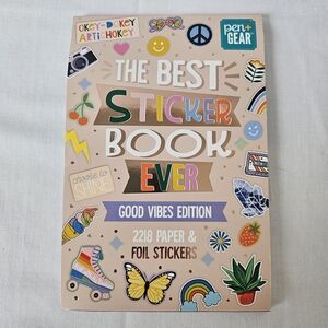 Pen + Gear Sticker Book Good Vibes Edition 2218 Paper and Foil Stickers